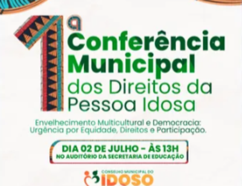 So Jos de Espinharas promove 1 Conferncia dos Direitos da Pessoa Idosa nesta quarta-feira (2)