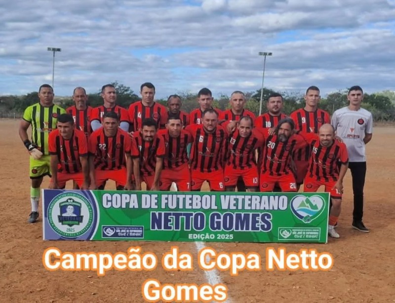 Time de Laranjeiras vence edio 2025 da Copa Netto Gomes em So Jos de Espinharas